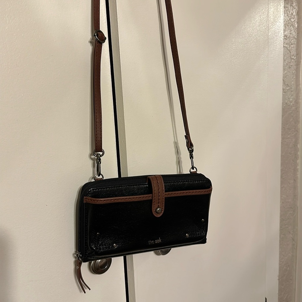 The Sak Leather Wallet Crossbody